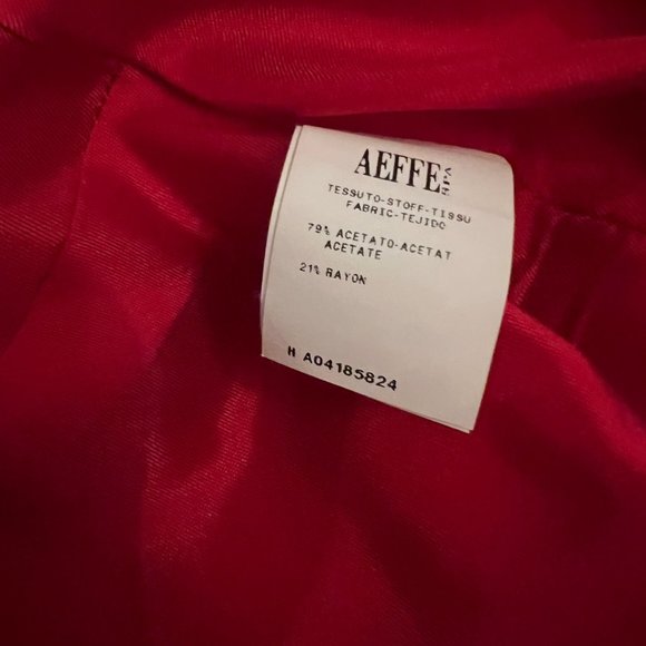 MOSCHINO RED  DRESS Ruched IT 42 (fits like a 6) - Picture 8 of 10